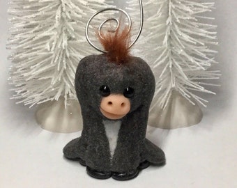 OOAK Nestor the Long Eared Donkey Ornament by Aaron Matthies