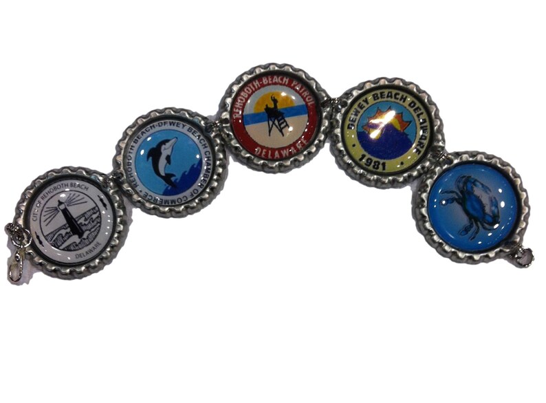 Rehoboth Beach Delaware Circle Bangle