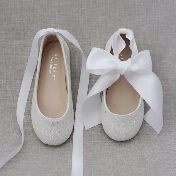White Ballet Flats Lace Up Etsy