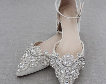 young bridesmaid shoes