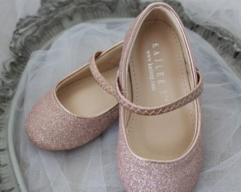 rose gold childrens shoes