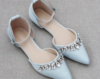 baby blue ladies shoes