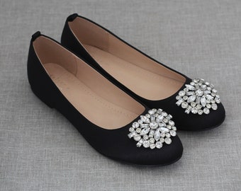 womens flat evening shoes