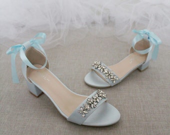 baby blue ladies shoes