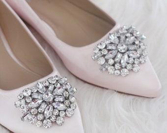 blush wedding flats