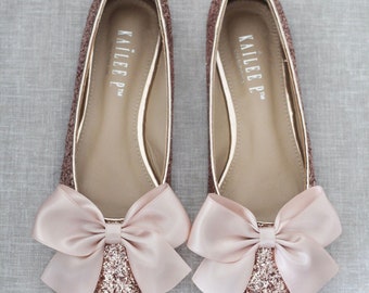 rose gold wedding sandals