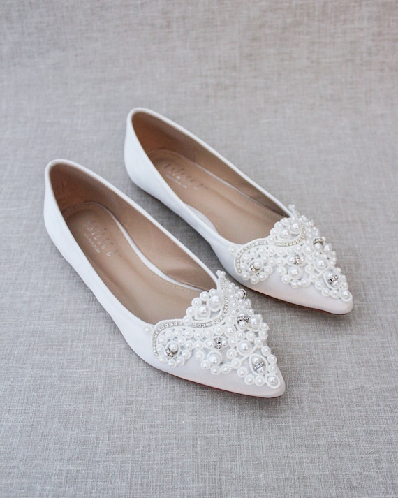 Bridesmaid flat shoes uk store