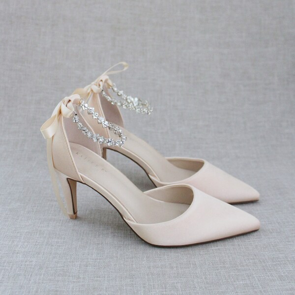 champagne pink heels