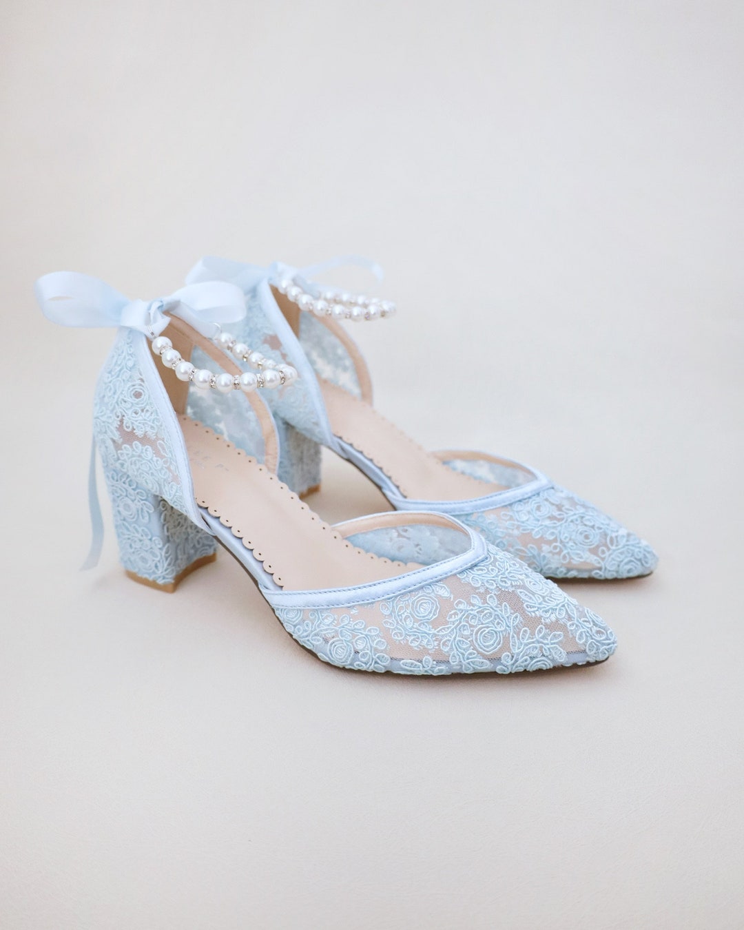 Buy Light Blue Satin High Heel Wedding Sandals With Eternity Rhinestones  Strap, Bridesmaids Shoes, Satin Heels Sandals, Something Blue Online in  India - Etsy