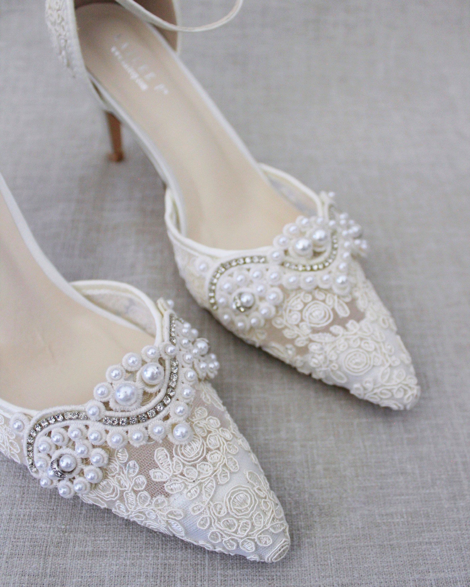 Crochet Woven Open Toe Heel