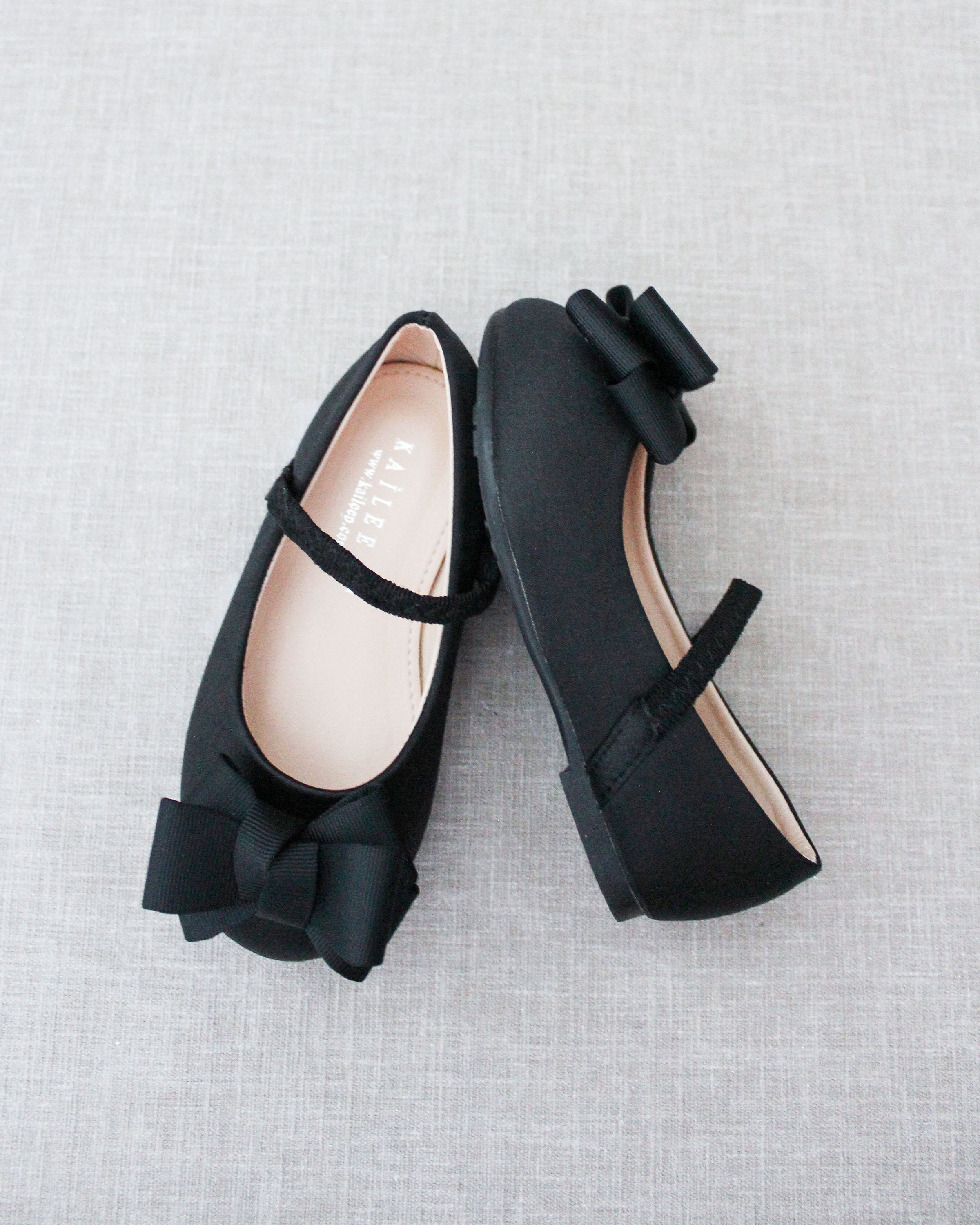 black dress shoes for toddler girl Girls Mary Jane Flats Vintage Style Children's Shoes Black 2.5 / Black main image 0