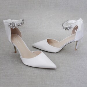 Tacco Eileen in raso arancione - Aversa Shoes Srl