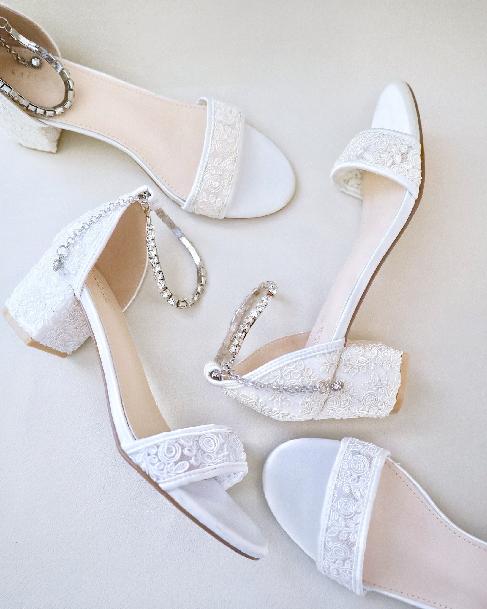 Buy White Heels Wedding Online In India - Etsy India
