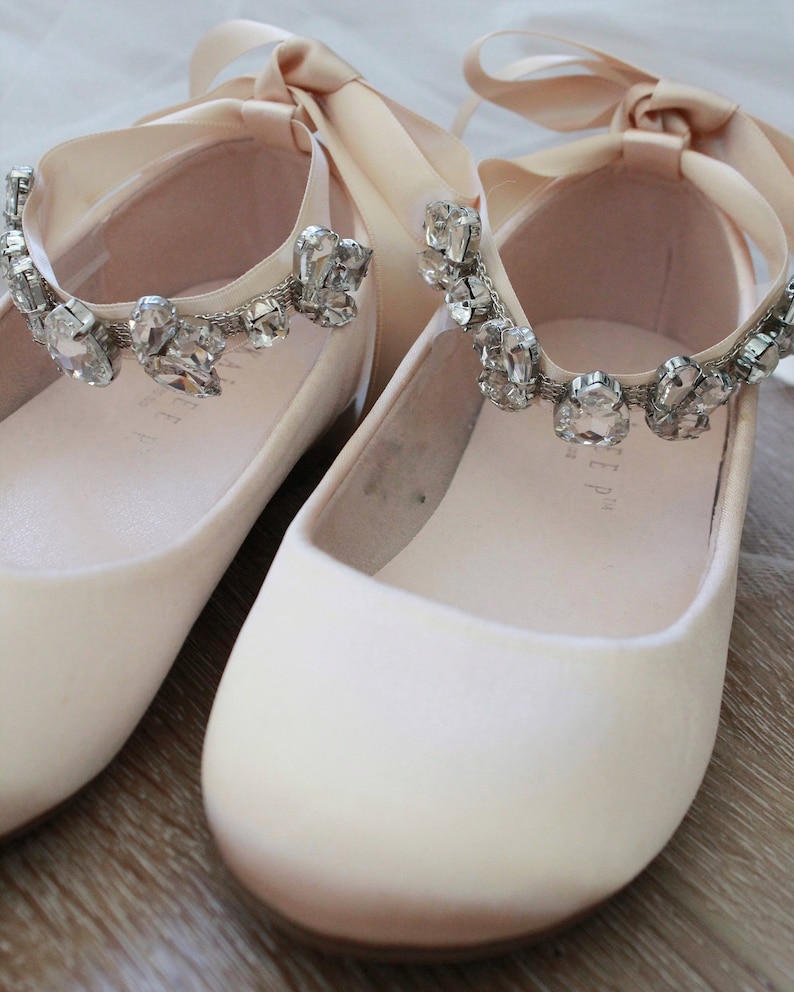 champagne colored flats