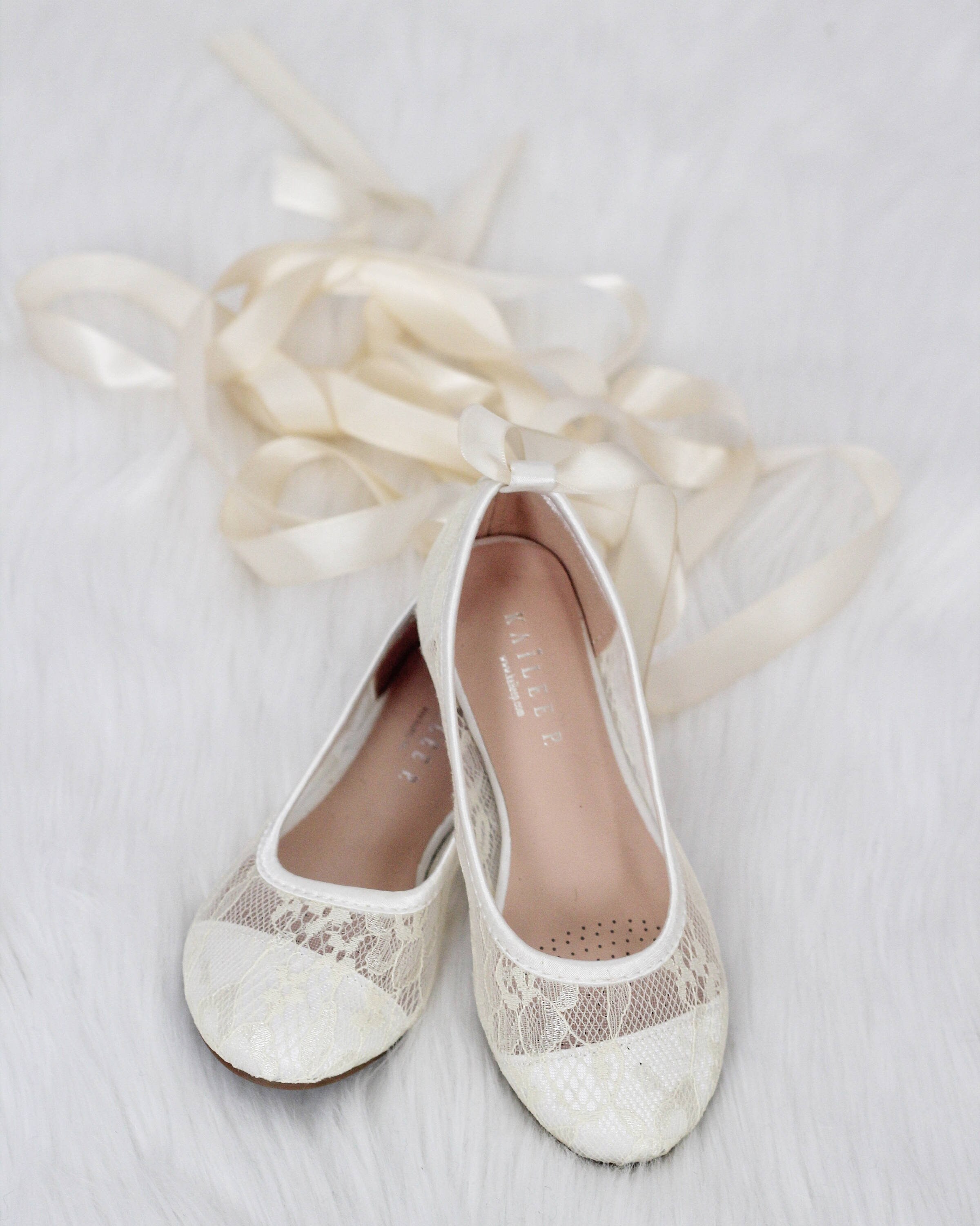 ivory pumps flower girl
