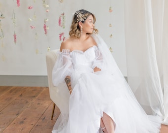 Ivory Crochet Lace Pointy Toe Flats - Women Wedding Shoes, Bridesmaid Shoes, Bridal Flats, Wedding Flats, Bridal Lace Shoes, Bride Shoes