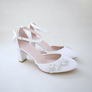 Trary Braune High Heels Für Damen – Blockabsatz 7,6 Cm, Verstellbare Riemchen – Bequem Für Hochzeit & Tanz