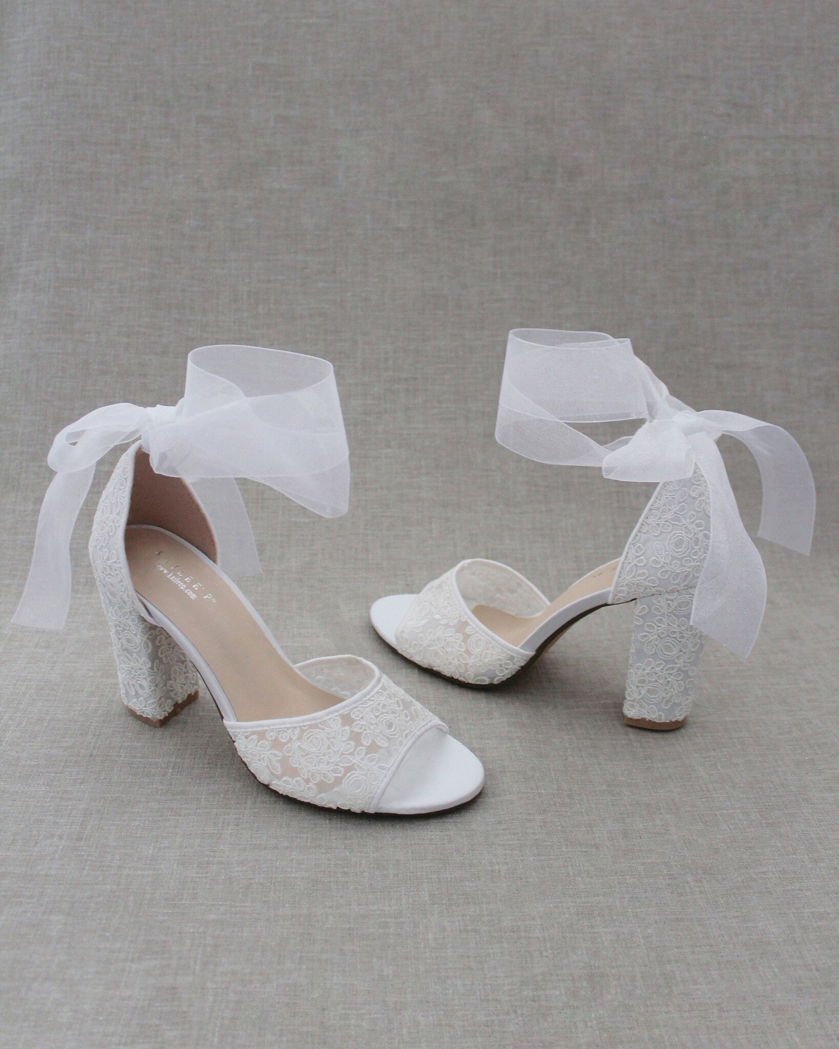 Sandalo shop bianco tacco