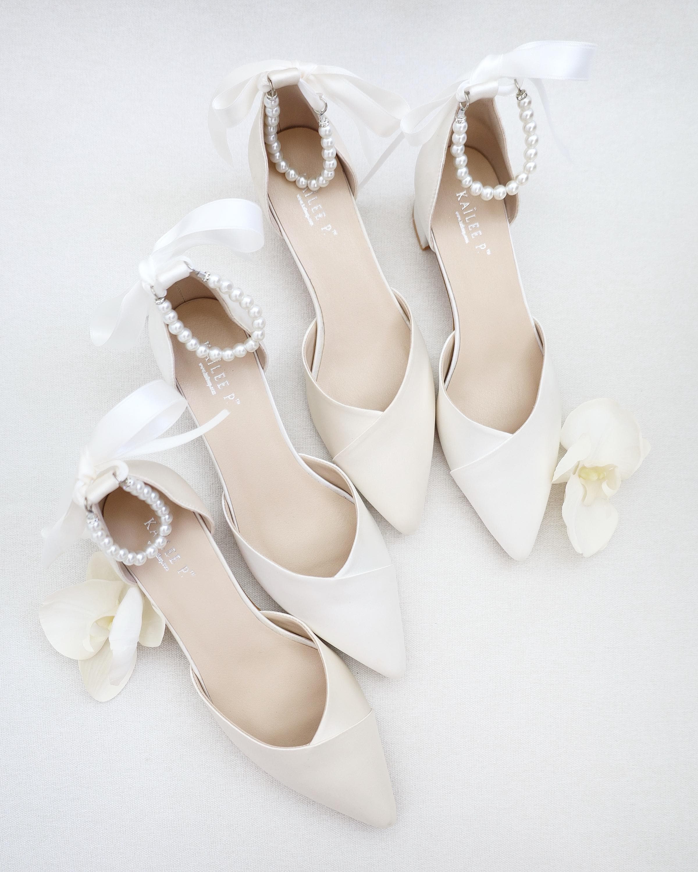 Ivory Low Heel Pumps - Etsy Ivory Low Heel Pumps - Etsy