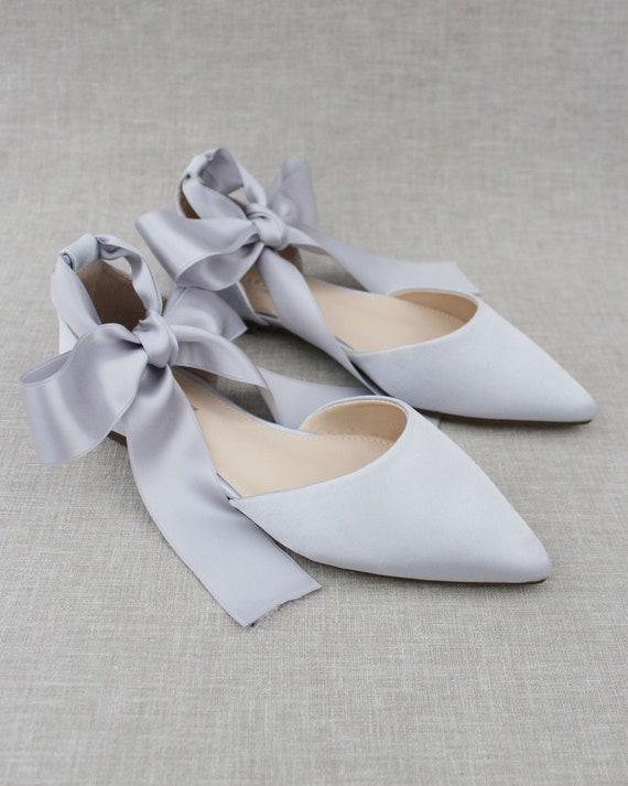 silver dress flats for wedding Wedding Flats: 46 Comfortable Shoe Ideas + Faqs