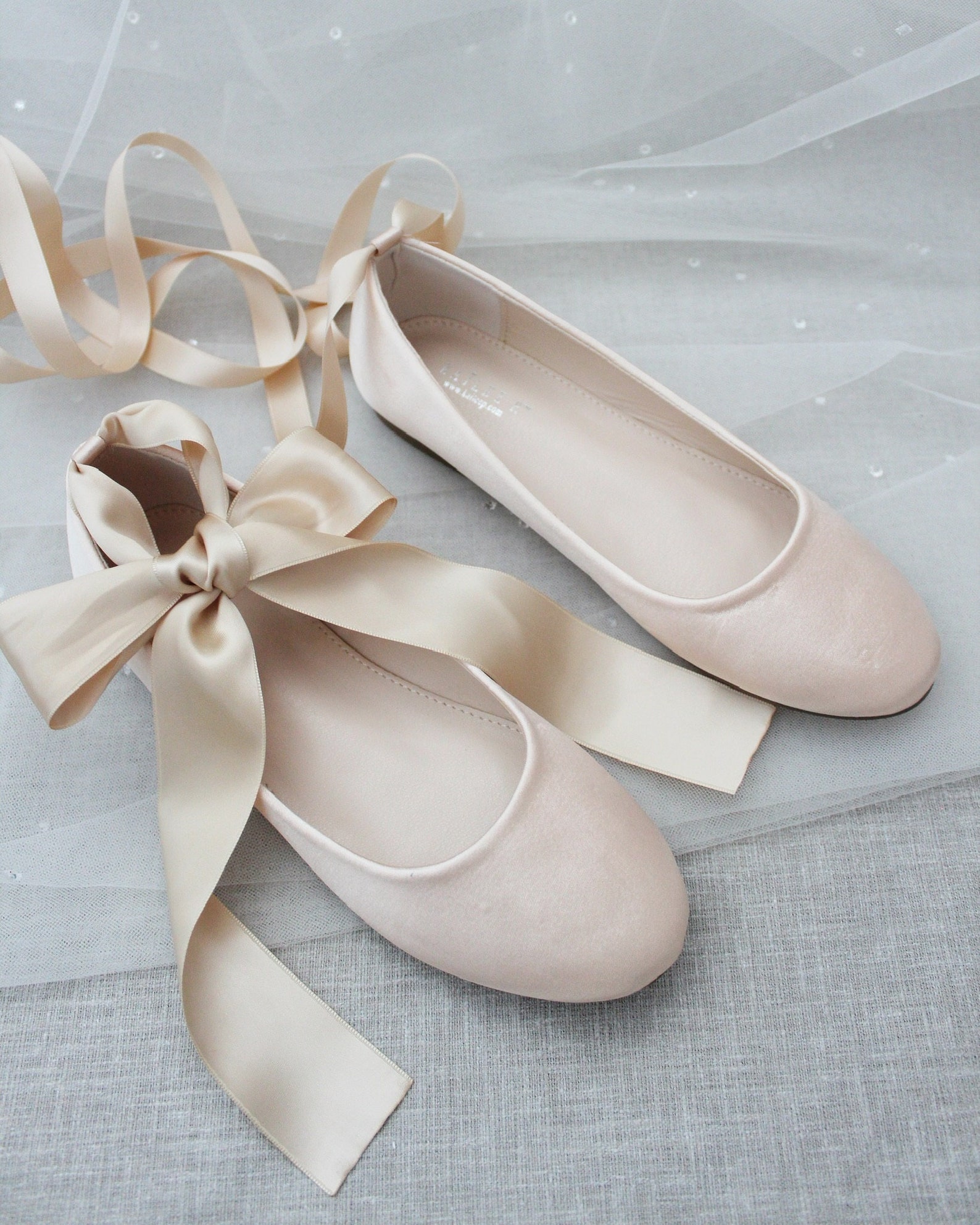 satin shoes flats