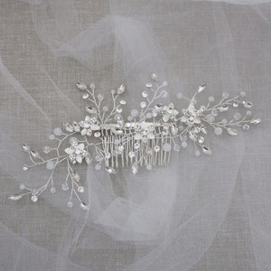 Crystal and Rhinestones Vine Sprays Hair Comb, Wedding Hair Accessories, Wedding Jewelry, Bridal Headpiece, Wedding Hair Vine