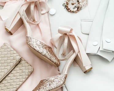 Rose gold dress shoes mens Etsy