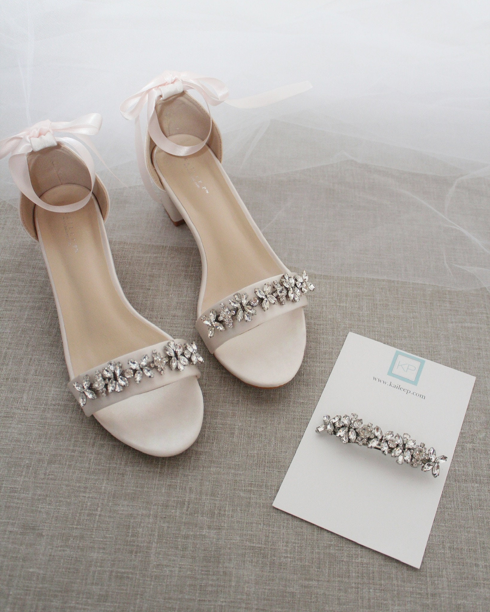 blush low block heel sandals