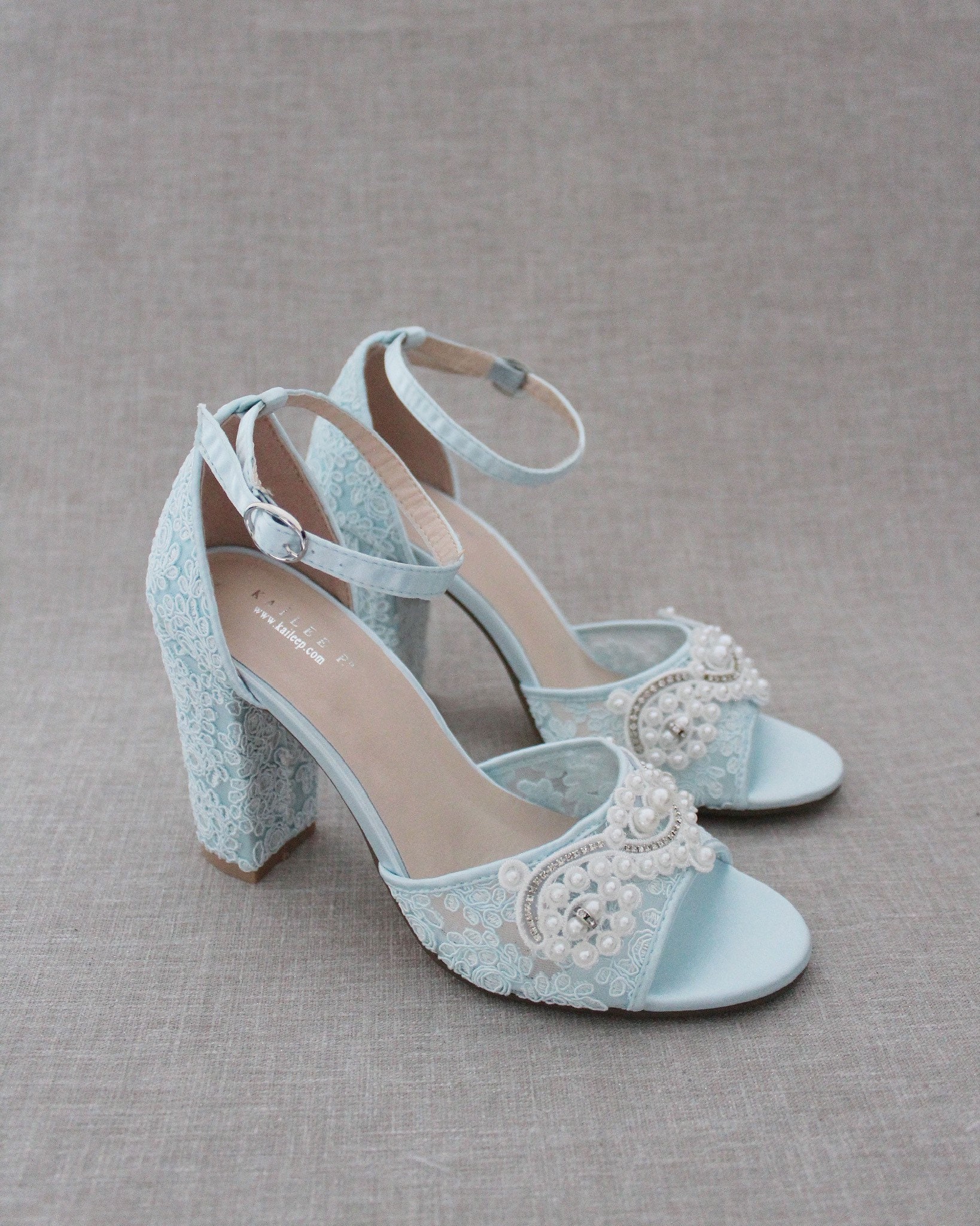 Buy BLUE ANKLE SHOES, Light Blue High Heels, Baby Blue Velvet Shoes, Wedding  Heels, Bridal Block Heel, Classic Wedding Shoes, Vegan Gift for Her Online  in India - Etsy