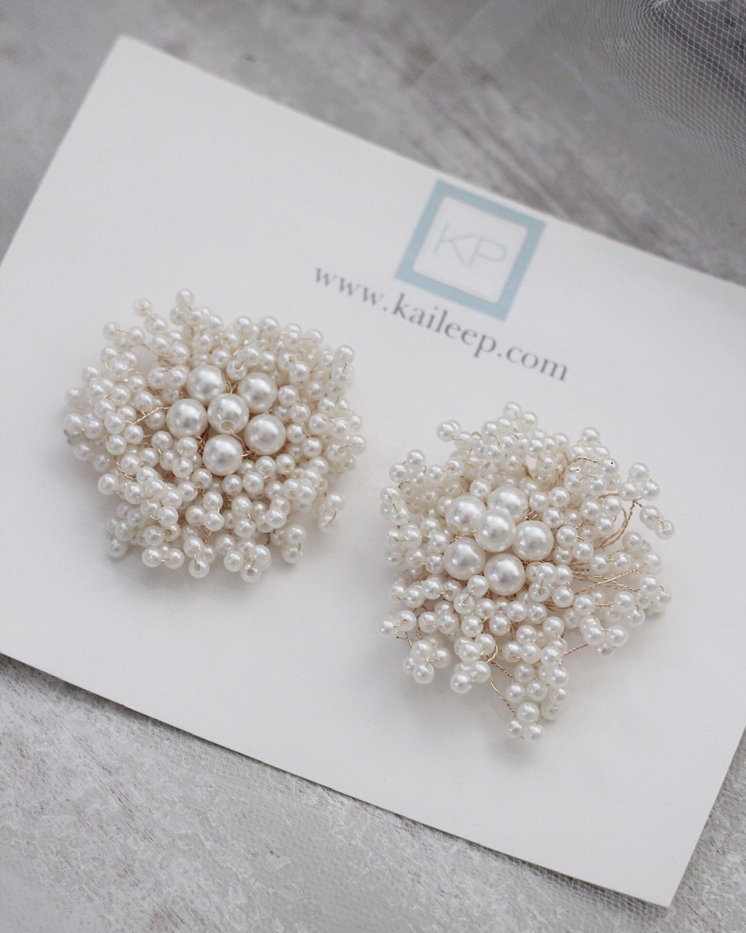 Plunder clearance pearl earrings
