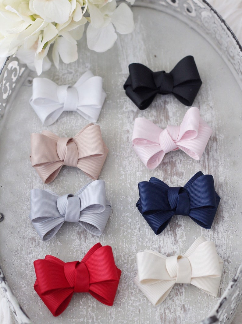 Valentines Day Shoes RED Satin Maryjane with GROSGRAIN BOW for flower girl shoes Toddler Girl Shoes