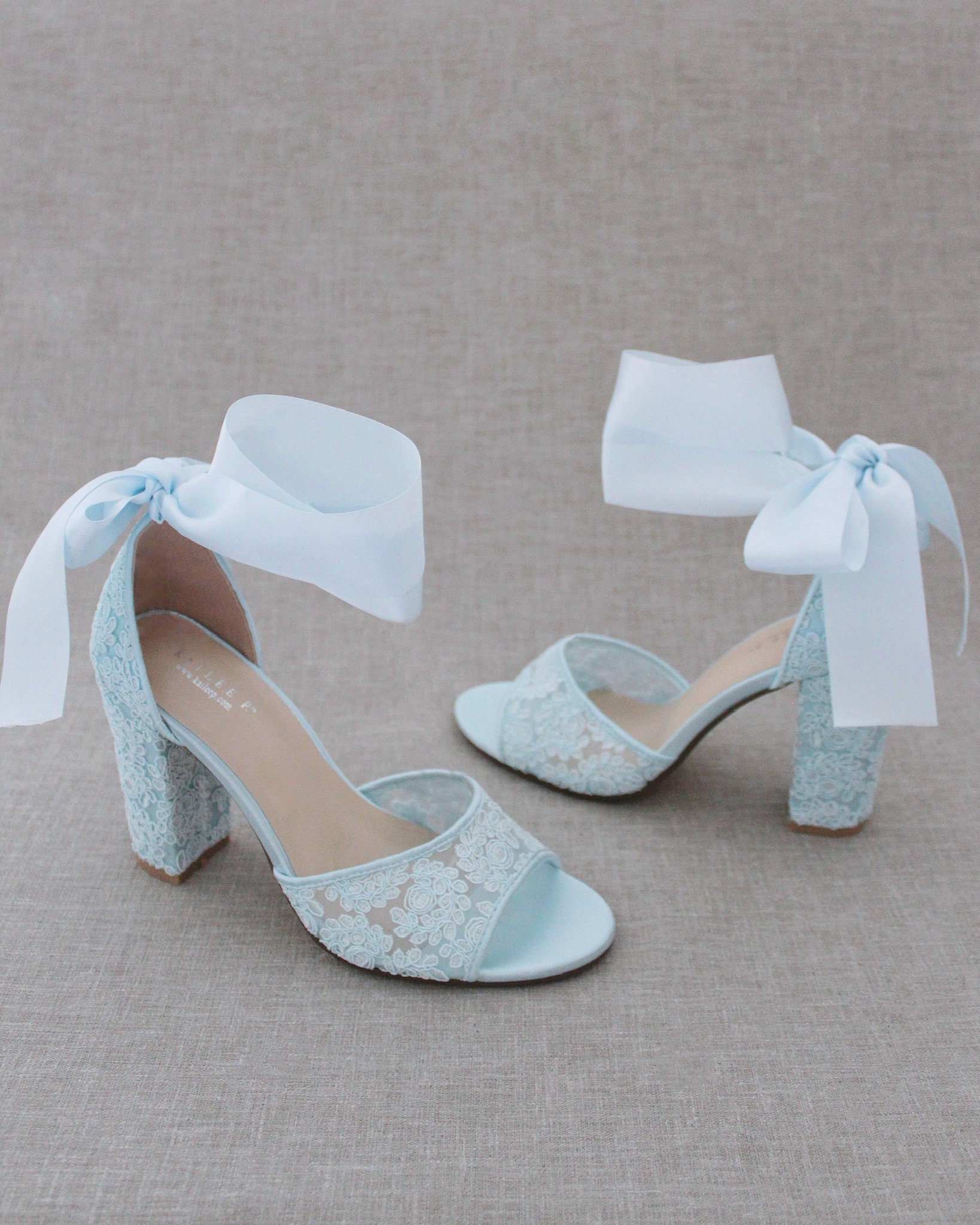Light Blue Crochet Lace Pointy Toe HEELS With Amaryllis Crystal Strap Women Wedding  Shoes, Bridesmaid Shoes, Bridal Shoes, Something Blue - Etsy