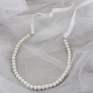 Classic All Pearls Headpiece, Wedding Hair Accessories, Wedding Jewelry, Bridal Headpiece, Wedding Hair Vine