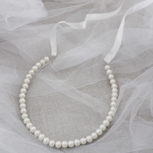 Classic All Pearls Headpiece, Wedding Hair Accessories, Wedding Jewelry, Bridal Headpiece, Wedding Hair Vine