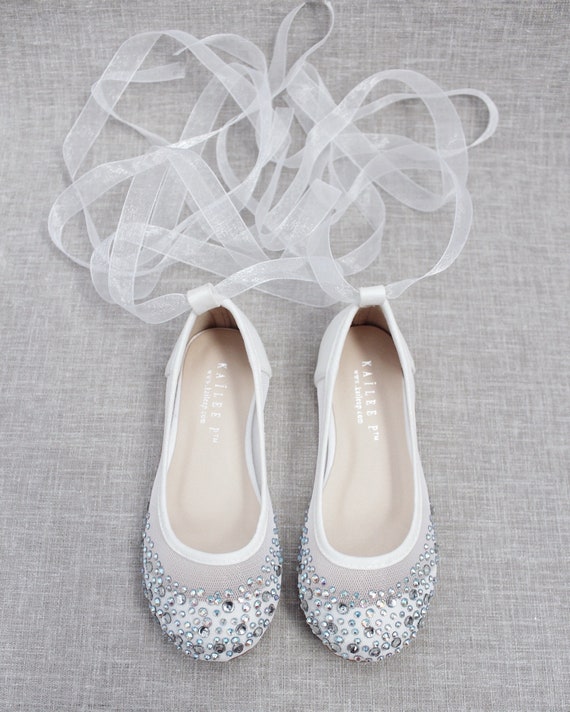 Ballerina hotsell silver shoes