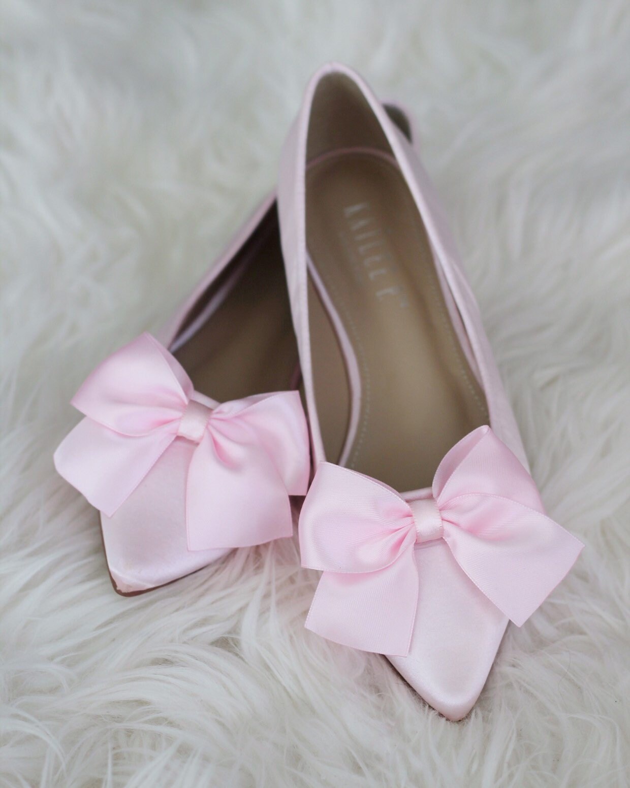 pink pointy shoes