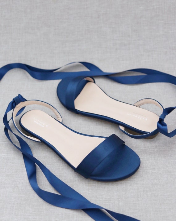 Something hotsell navy sandals