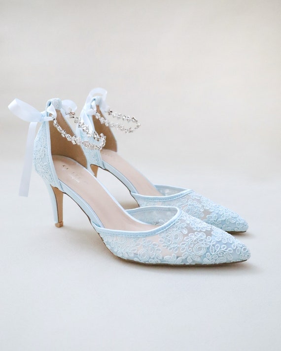 Light blue hotsell shoes for wedding