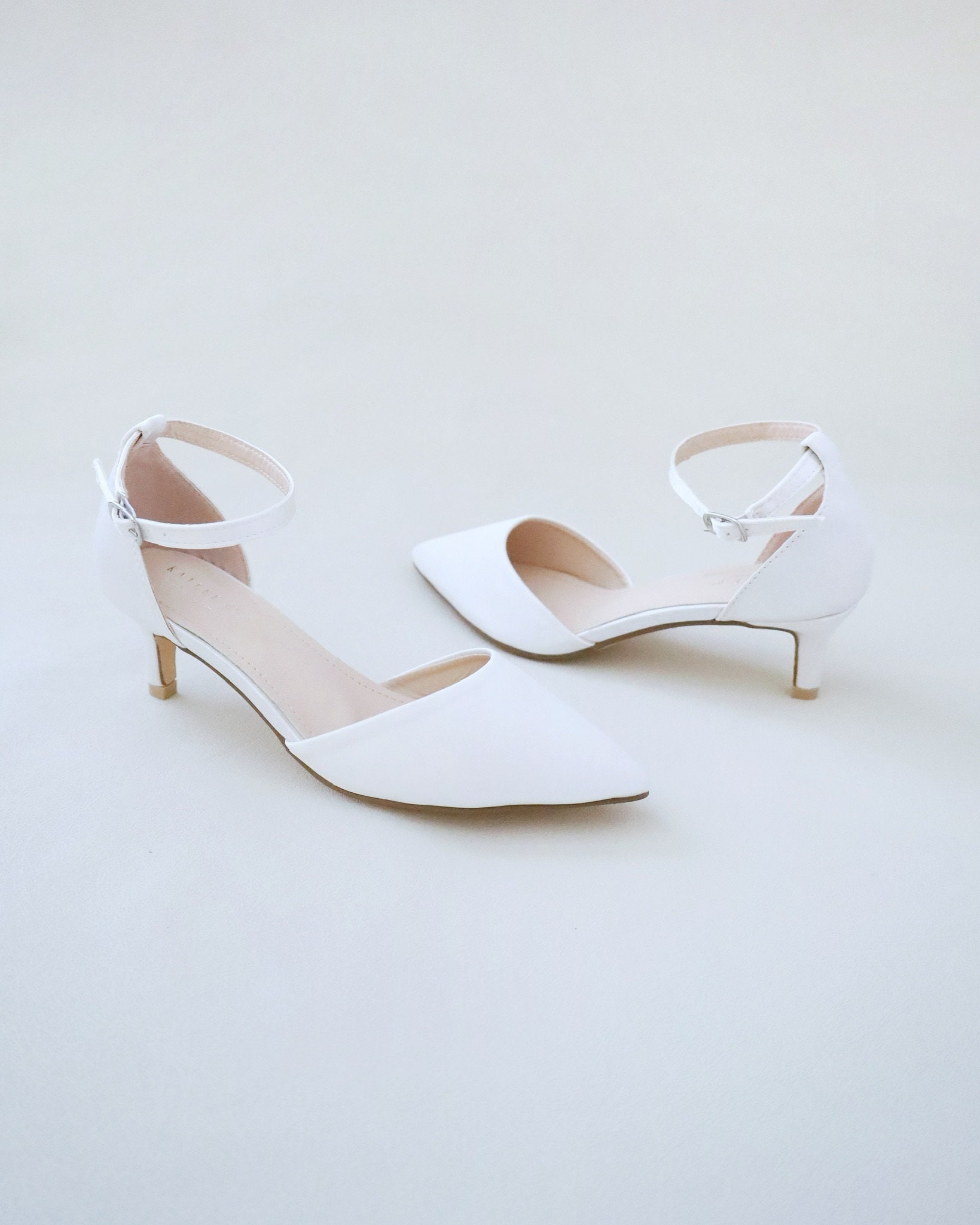 Myday White Satin Heels by Mollini | Shop Online at Mollini