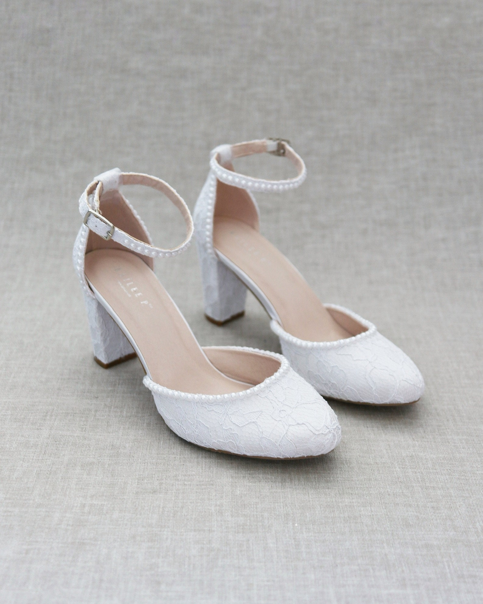 Indi - Tulle Bow Wedding Shoes | Ivory Pearl Sandals - Charlotte Mills –  Charlotte Mills US