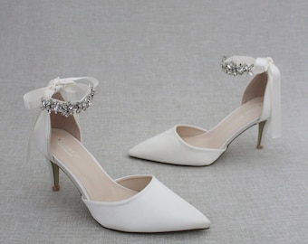 WOMENS IVORY SATIN DIAMANTE BRIDAL EVENING SHOES SIZE LADIES CLUTCH BAG SHOE SET WOMENS IVORY SATIN DIAMANTE BRIDAL EVENING SHOES SIZE LADIES CLUTCH BAG SHOE SET