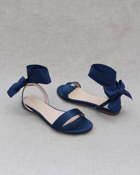 VALENTINO GARAVANI: Flat sandals woman - Blue | VALENTINO GARAVANI flat  sandals 3W2S0BK4FHR online at GIGLIO.COM