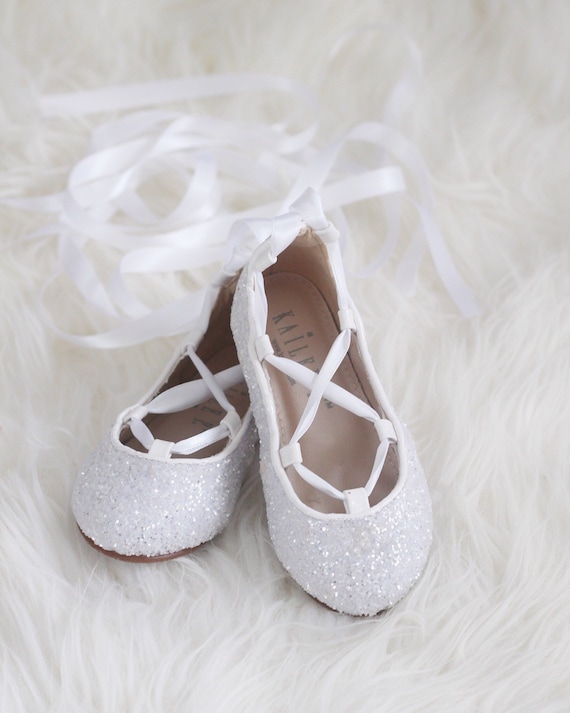 white ballerina shoes