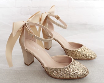 gold shoes womens