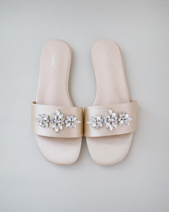 Bridal slippers hotsell for wedding