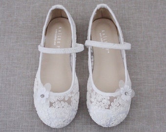 Girls Children White Heeled Sparkly Holy Communion Bridesmaid Shoes Socks Set Girls Children White Heeled Sparkly Holy Communion Bridesmaid Shoes Socks Set