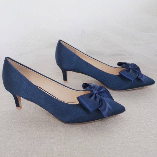 navy heels for wedding