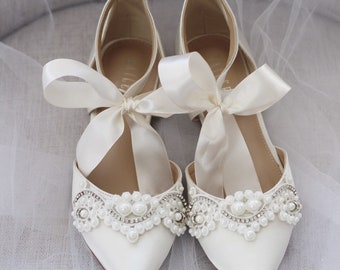 Wedding Shoes Ivory - Etsy