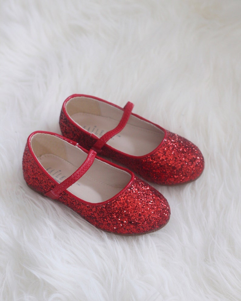 j crew glitter mary jane flats