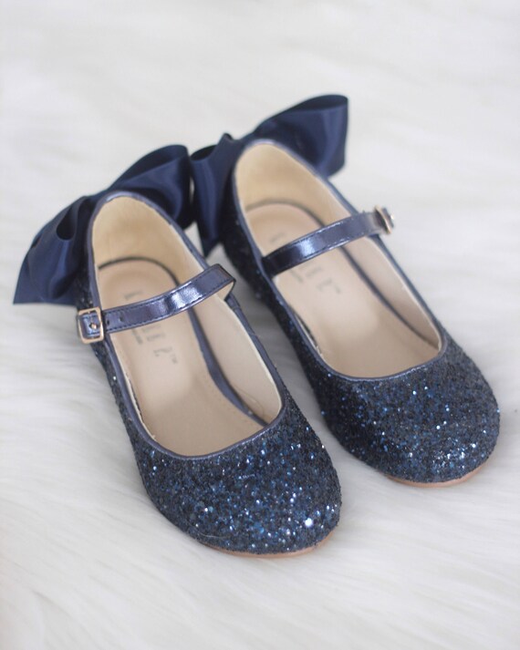 girls navy blue mary janes